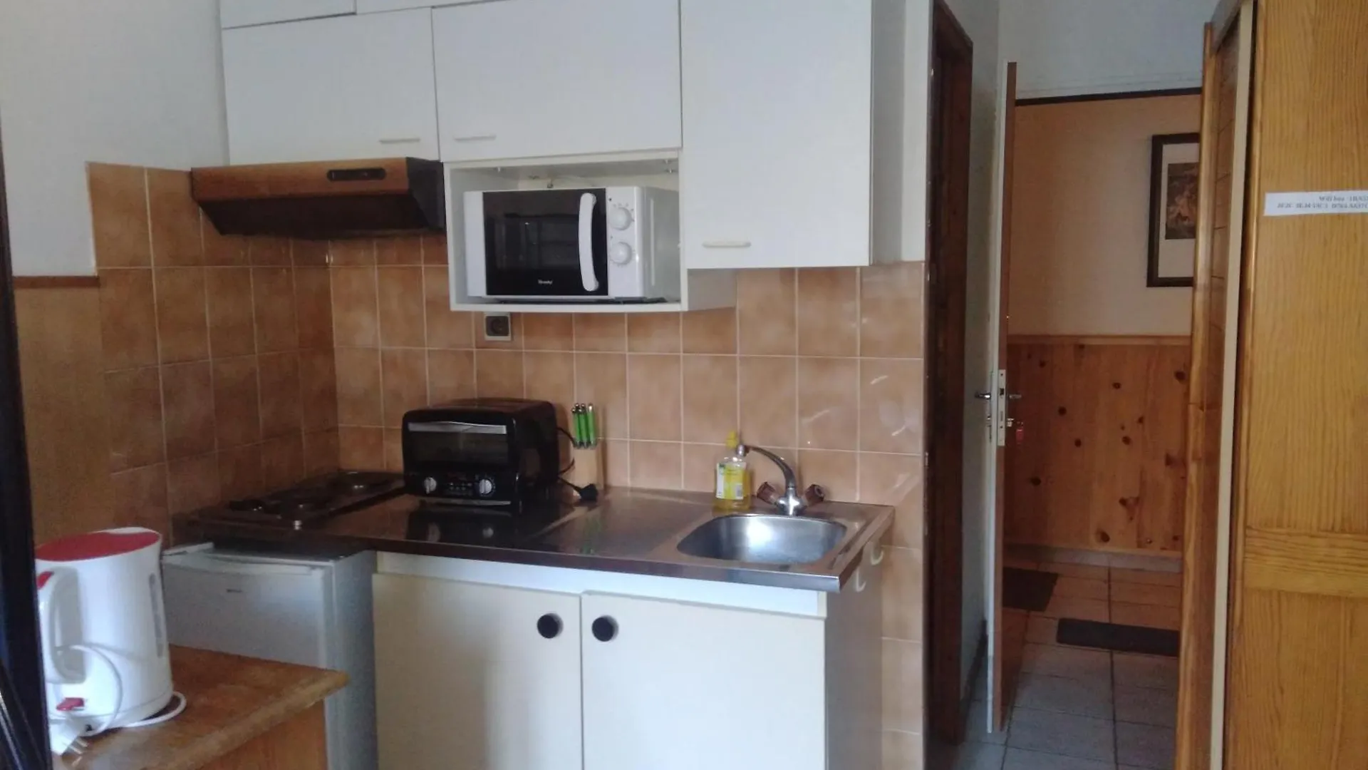 STUDIO N3 LUZ SAINT SAUVEUR 3 Personnes 뤼생소베르 아파트